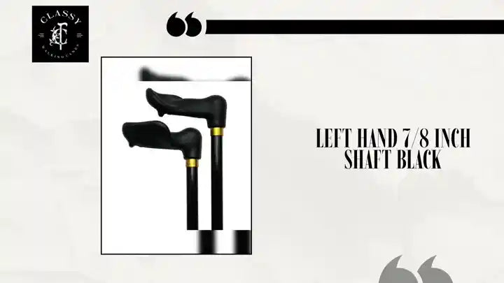 Left Hand 7/8 inch Shaft Black by@Outfy