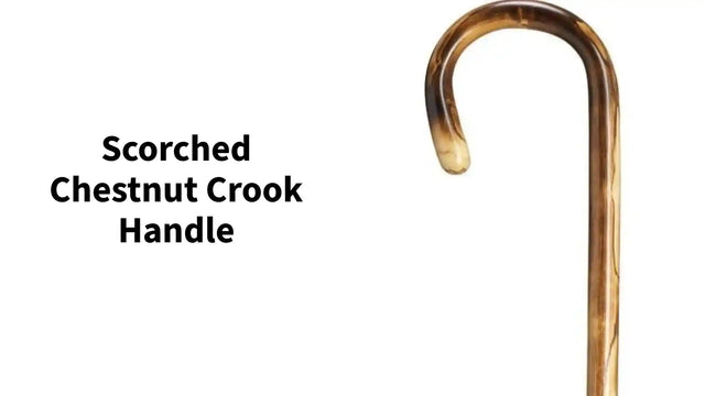 Scorched Chestnut Crook Handle by@Outfy
