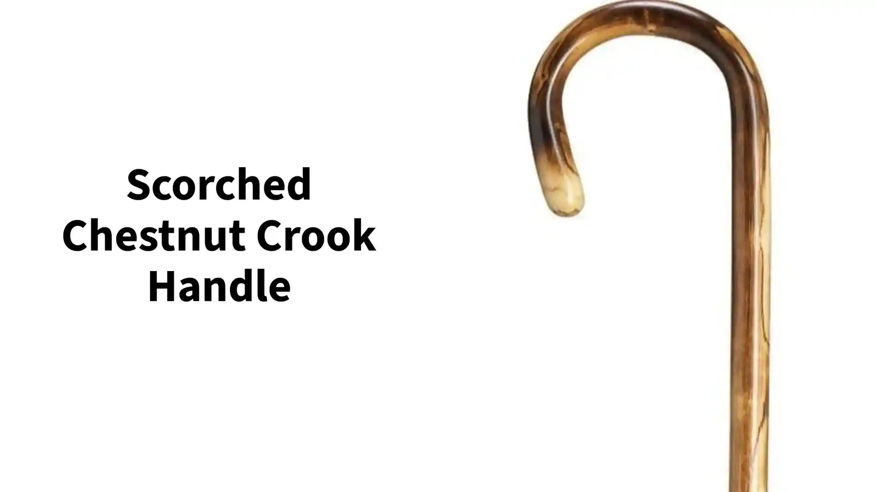 Scorched Chestnut Crook Handle by@Outfy