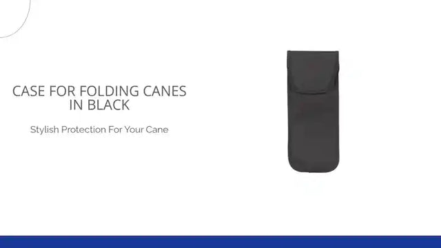 Case for Folding Canes in Black by@Outfy