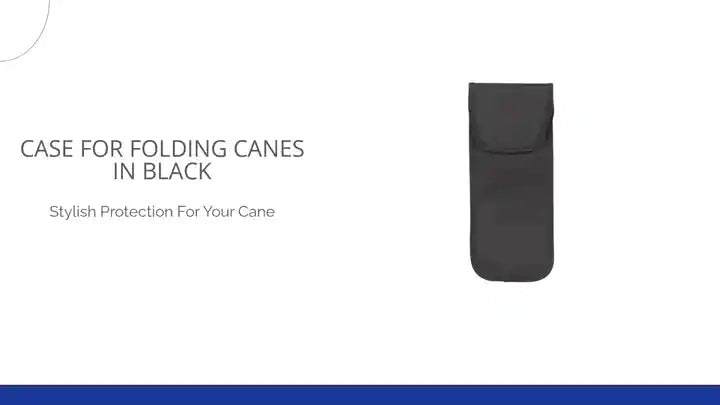 Case for Folding Canes in Black by@Outfy