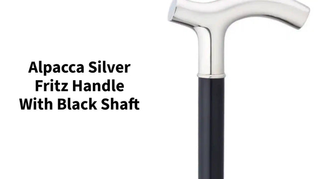 Alpacca Silver Fritz Handle with Black Shaft by@Outfy