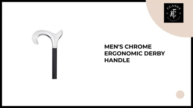 Men's Chrome Ergonomic Derby Handle by@Outfy