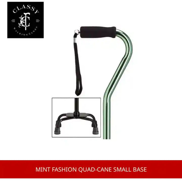 Mint Fashion Quad-Cane Small Base by@Outfy