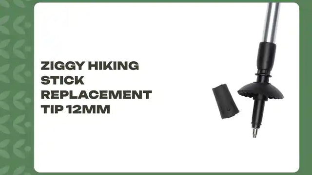 Ziggy Hiking Stick Replacement Tip 12mm by@Outfy