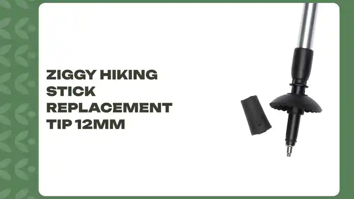 Ziggy Hiking Stick Replacement Tip 12mm by@Outfy
