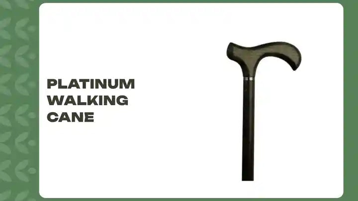 Platinum Walking Cane by@Outfy
