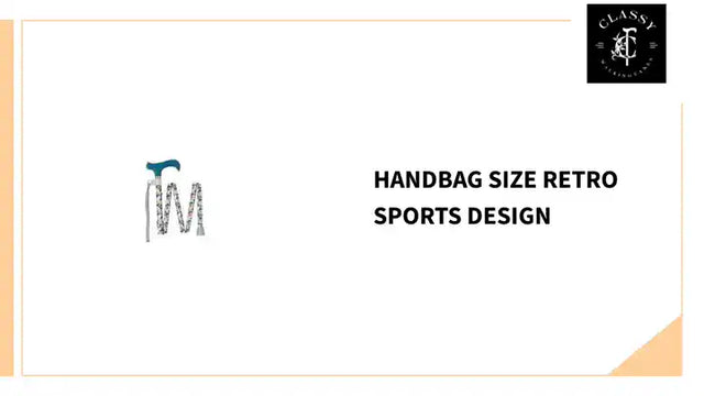 Handbag Size Retro Sports Design by@Outfy