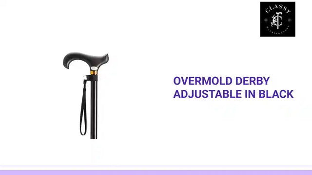 Overmold Derby Adjustable in Black by@Outfy