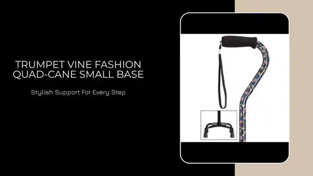 Trumpet Vine Fashion Quad-Cane Small Base by@Outfy