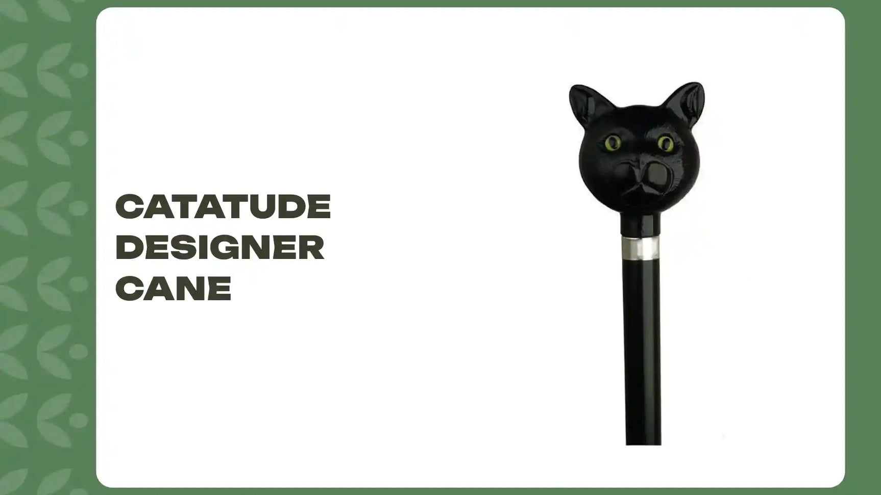 Catatude Designer Cane by@Outfy