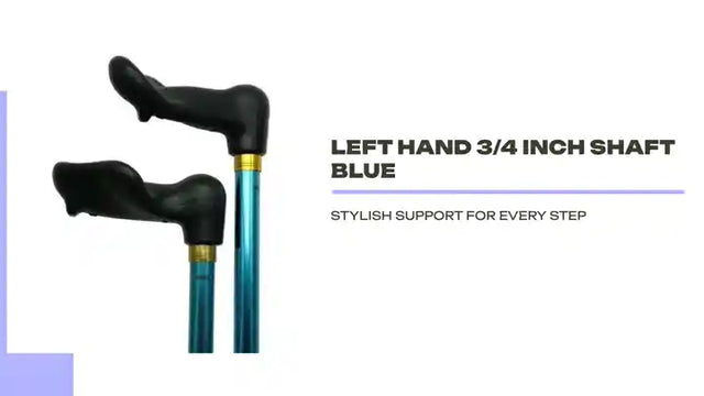 Left Hand 3/4 inch Shaft Blue by@Outfy