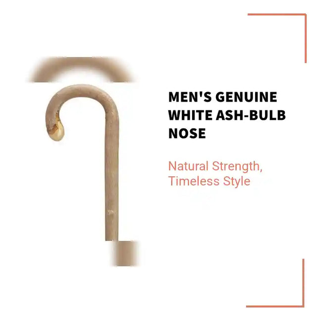 Men's Genuine White Ash-Bulb Nose by@Outfy
