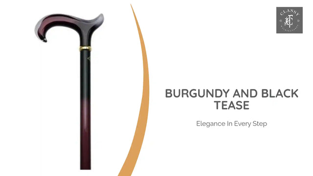 Burgundy and Black Tease by@Outfy