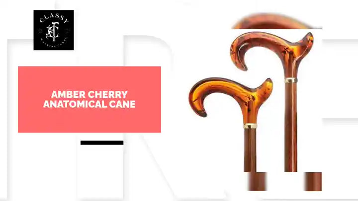Amber Cherry Anatomical Cane by@Outfy