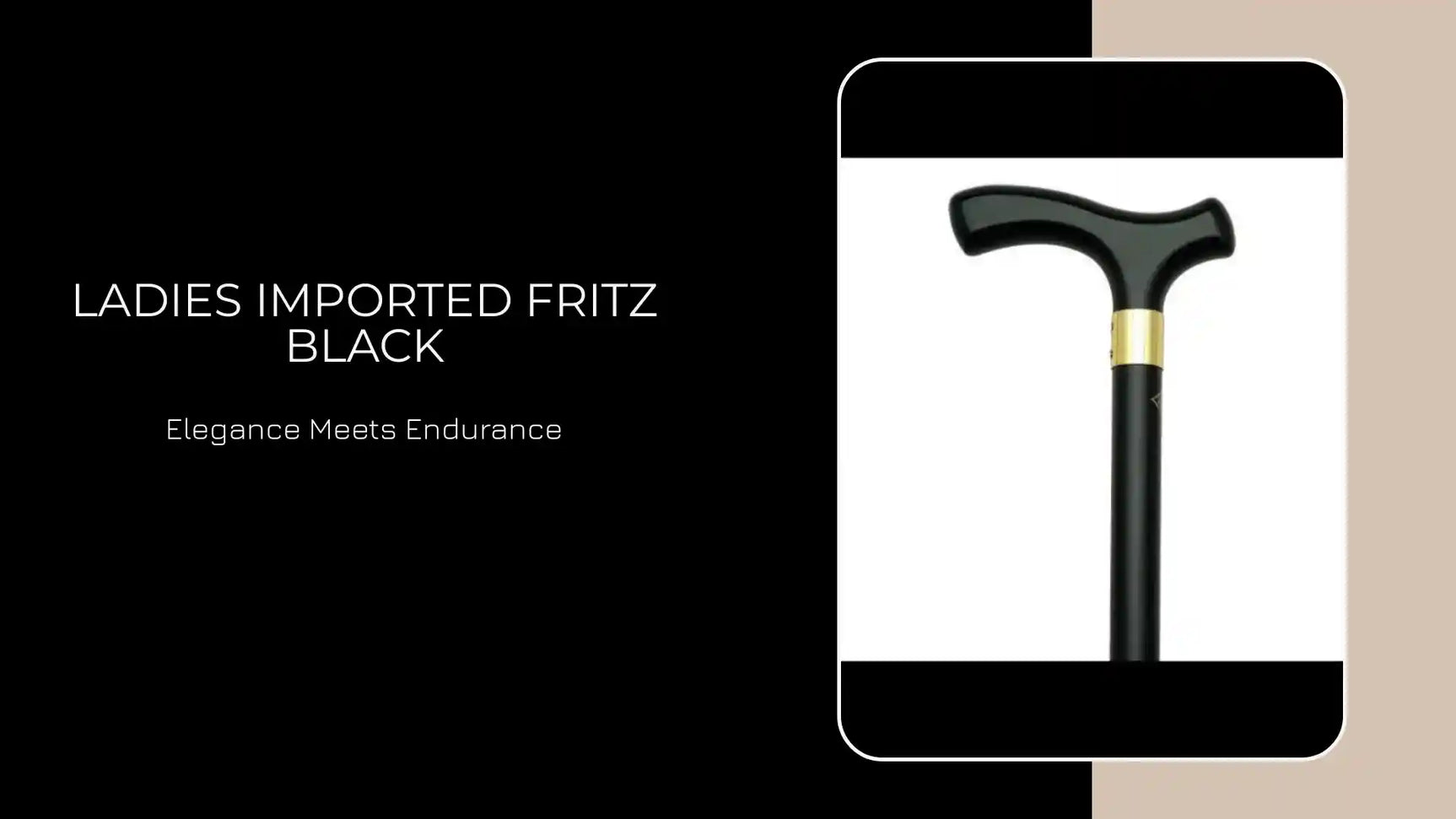 Ladies Imported Fritz Black by@Outfy