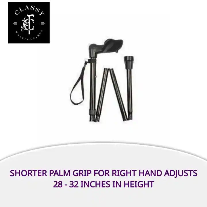 Shorter Palm Grip for Right Hand adjusts 28 - 32 inches in Height by@Outfy