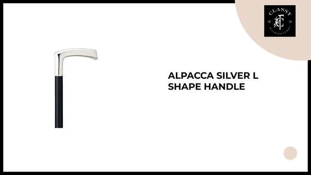 Alpacca Silver L Shape Handle by@Outfy