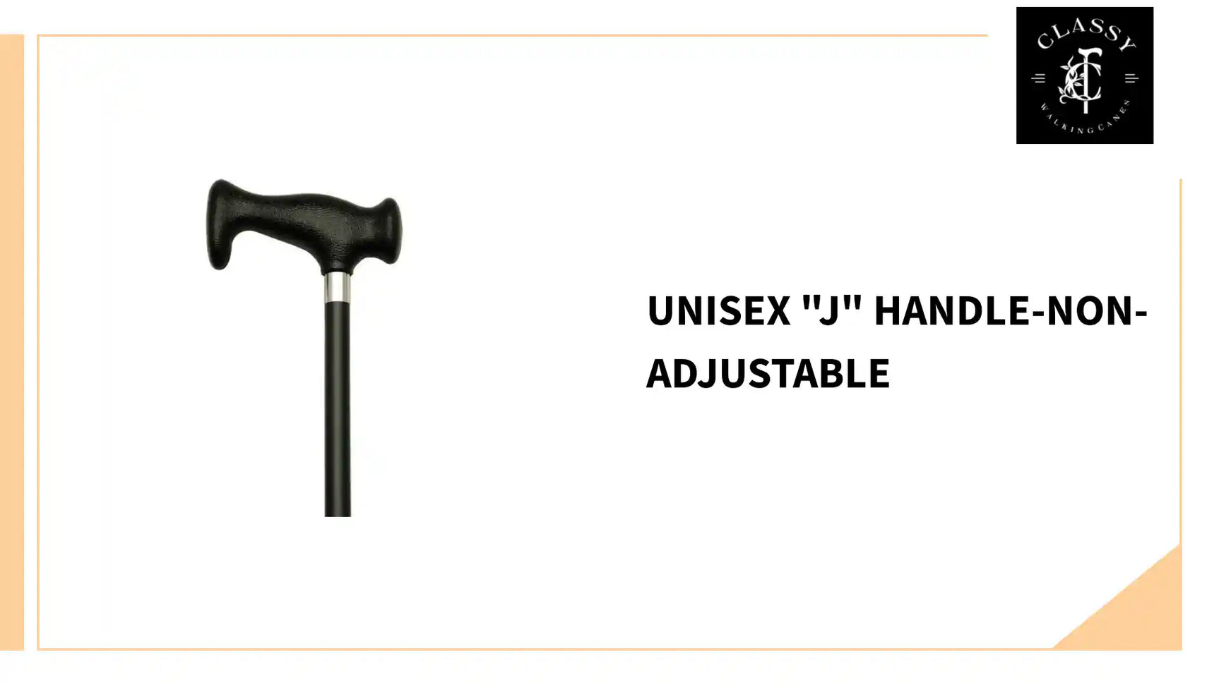 Unisex "J" Handle-Non-Adjustable by@Outfy