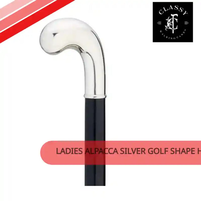 Ladies Alpacca Silver Golf Shape Handle by@Outfy