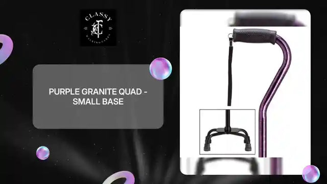 Purple Granite Quad - Small Base by@Outfy