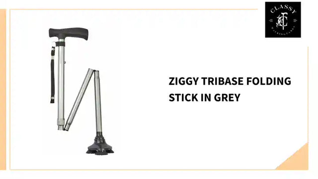 Ziggy Tribase Folding Stick in Grey by@Outfy
