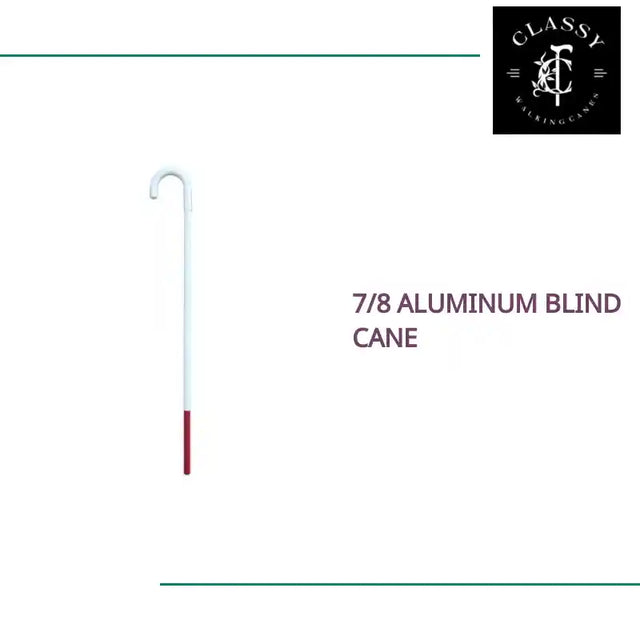 7/8 Aluminum Blind Cane by@Outfy