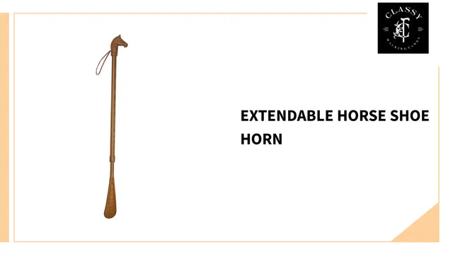 Extendable Horse Shoe Horn by@Outfy