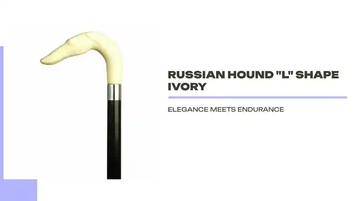 Russian Hound "L" shape Ivory by@Outfy