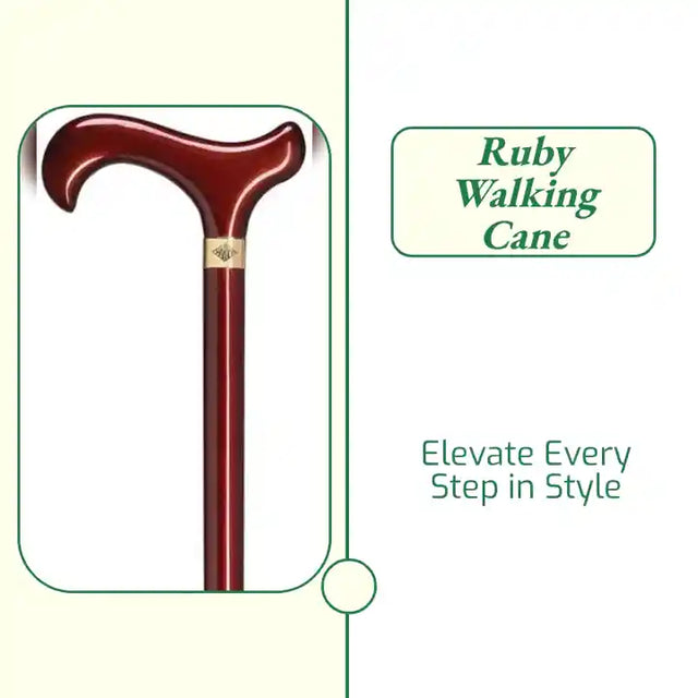 Ruby Walking Cane by@Outfy