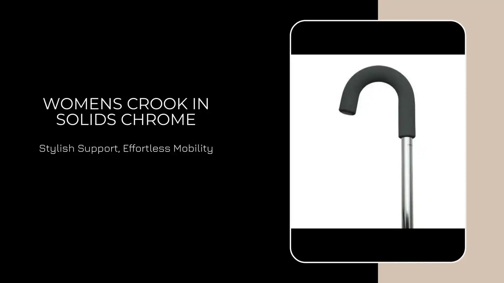 Womens Crook in Solids Chrome by@Outfy