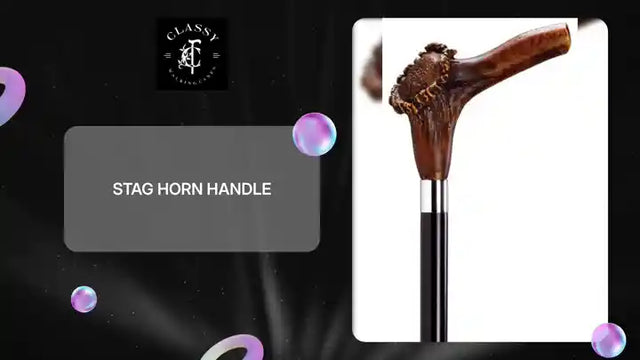 Stag Horn Handle by@Outfy