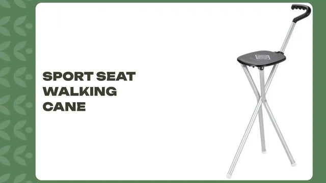 Sport Seat Walking Cane by@Outfy