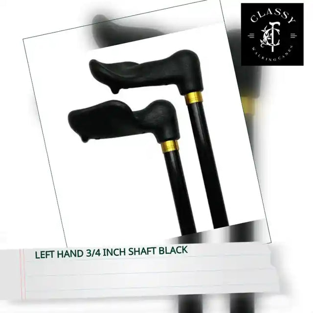 Left Hand 3/4 inch Shaft Black by@Outfy