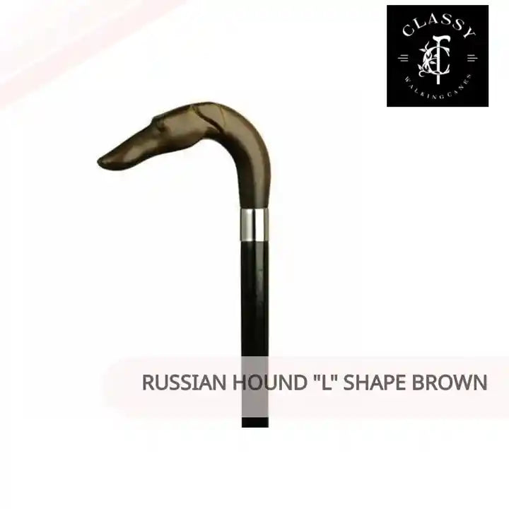Russian Hound "L" shape Brown by@Outfy
