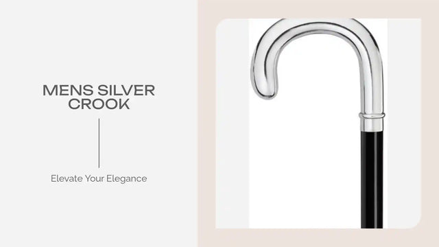 Mens Silver Crook by@Outfy