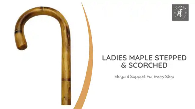 Ladies Maple Stepped &amp; Scorched by@Outfy