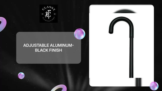 Adjustable Aluminum-Black Finish by@Outfy
