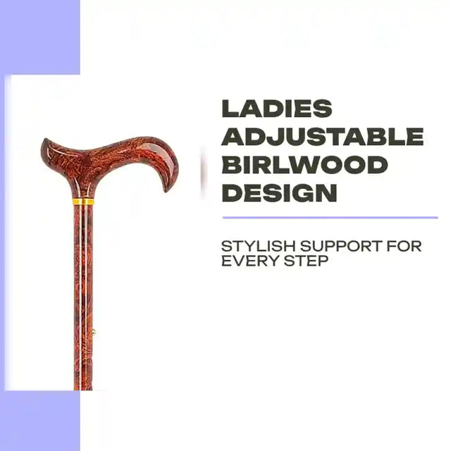 Ladies Adjustable Birlwood Design by@Outfy