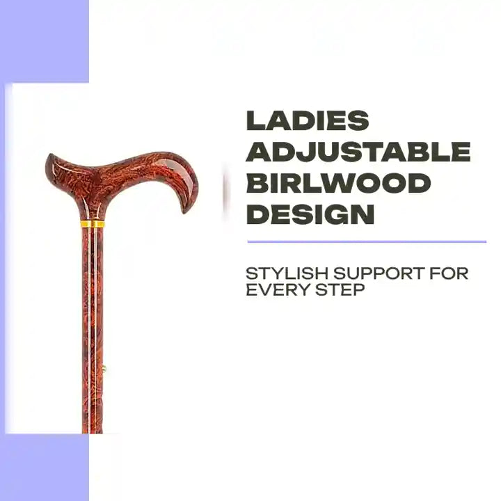 Ladies Adjustable Birlwood Design by@Outfy
