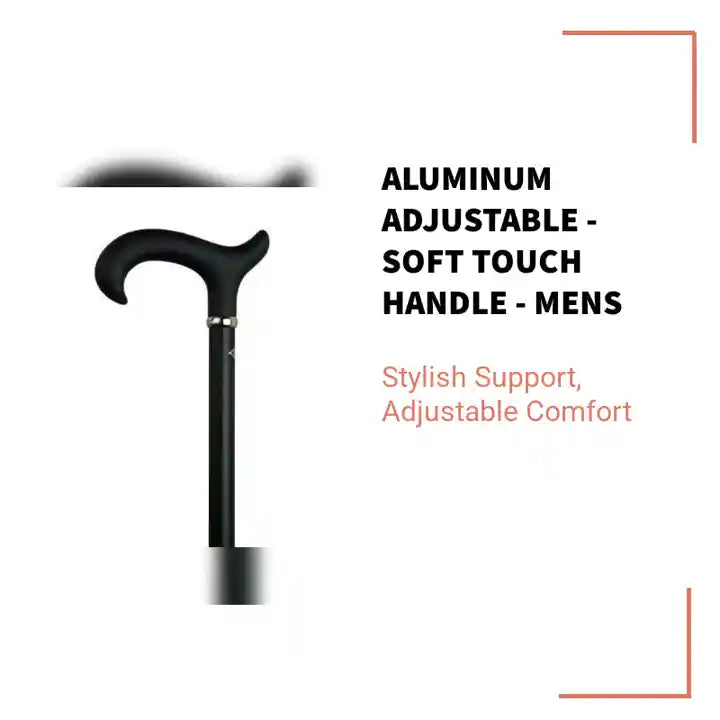 Aluminum Adjustable - Soft Touch Handle - Mens by@Outfy