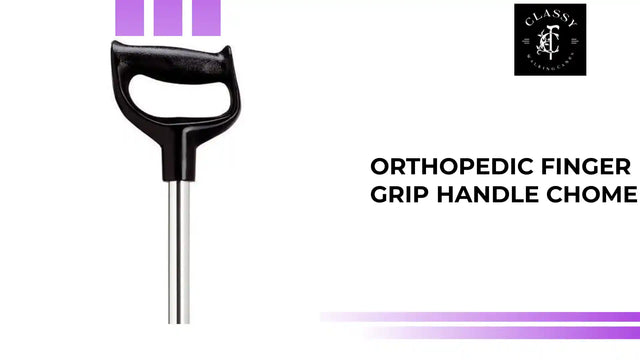 Orthopedic Finger Grip Handle Chome by@Outfy