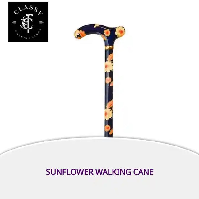 Sunflower Walking Cane by@Outfy