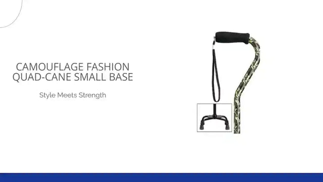 Camouflage Fashion Quad-Cane Small Base by@Outfy
