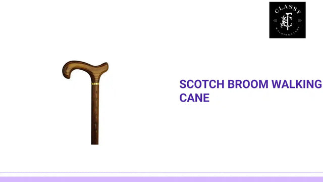 Scotch Broom Walking Cane by@Outfy