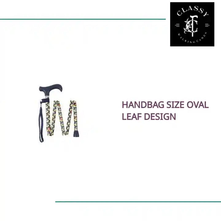 Handbag Size Oval Leaf Design by@Outfy