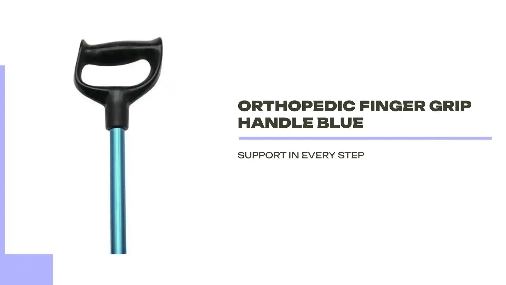 Orthopedic Finger Grip Handle Blue by@Outfy