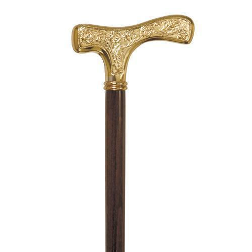Gold Vermeil Balmoral-Classy Walking Canes