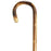Scorched Chestnut Crook Handle-Classy Walking Canes