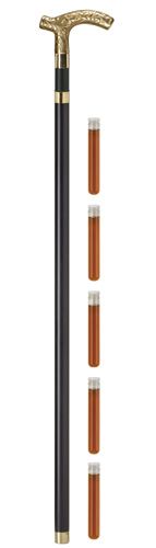 Straight Brandy Walking Cane with Derby Handle-Classy Walking Canes